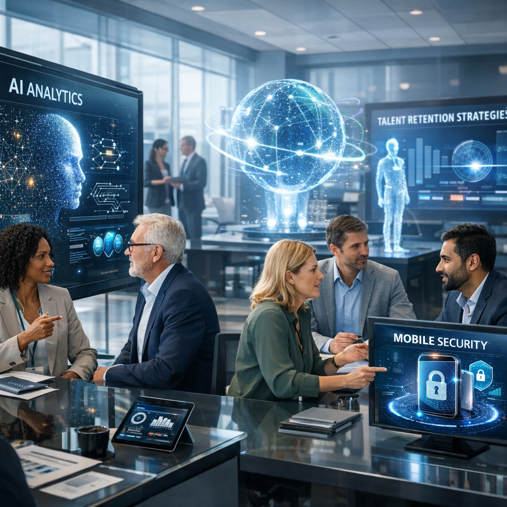 Strategic Innovations in AI Talent Retention and Mobile Security Enhancements