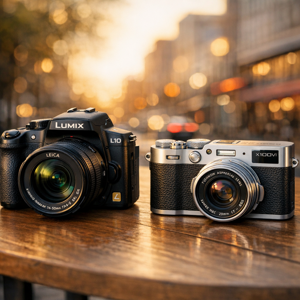 Panasonic Lumix L10 vs Fujifilm X100VI: Premium Compact Camera Showdown