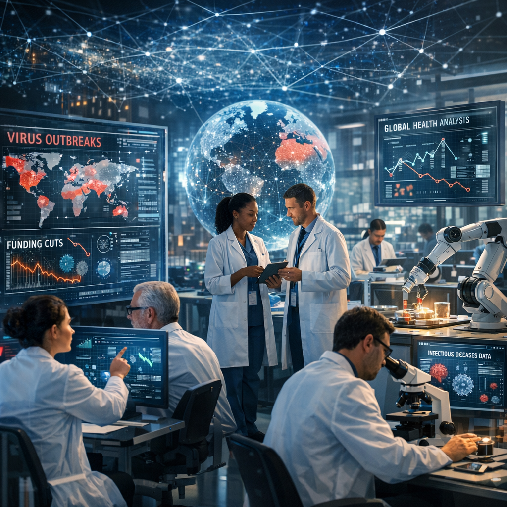 Challenges in Global Health and Technology: Navigating Funding Cuts, AI Evolution, and Cybersecurity