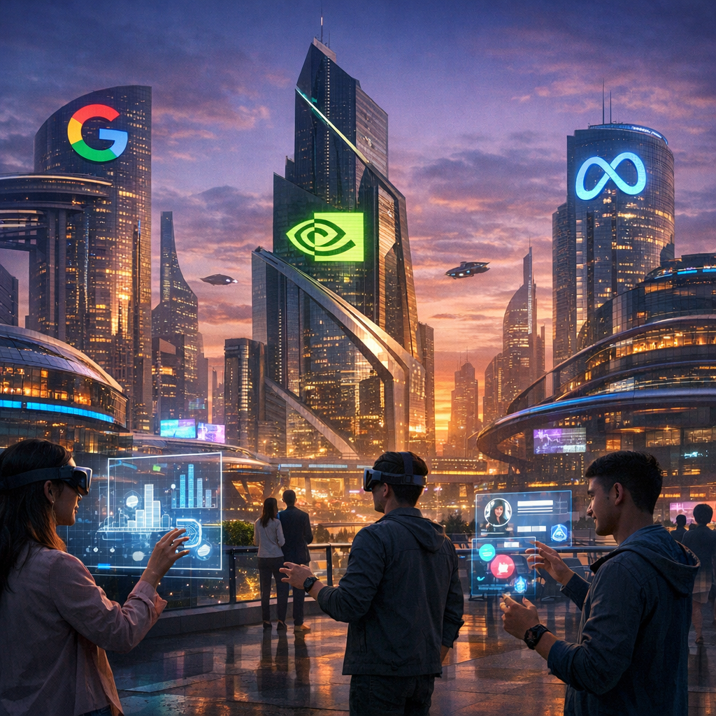 Innovations in the Digital Realm: Google, Nvidia, and Meta's Latest Moves