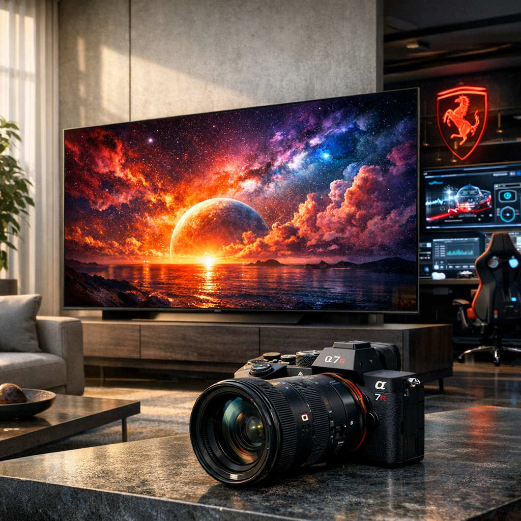 Exploring the Best Deals and Innovations in Tech: LG B5 OLED TV, Sony A7R Cameras, and Ferrari's AI Revolution
