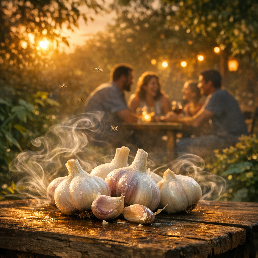 The Surprising Benefits of Garlic in Mosquito Control