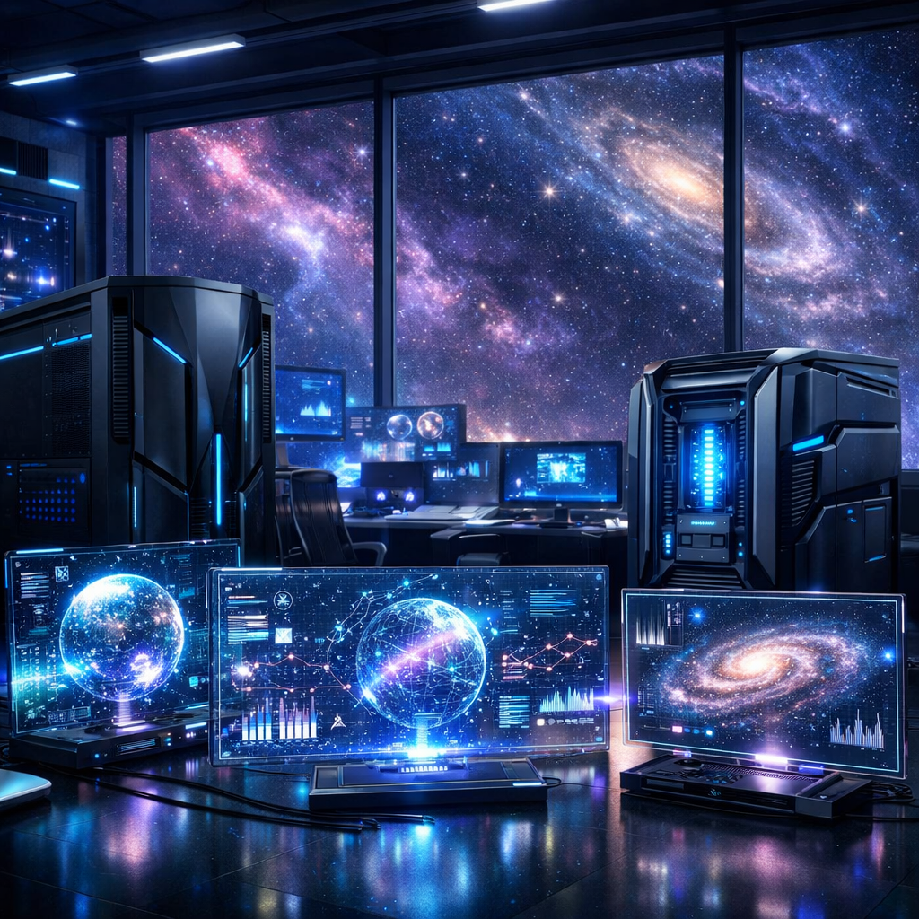 Exploring the Next Frontier in AI Compute and Cosmic Mysteries