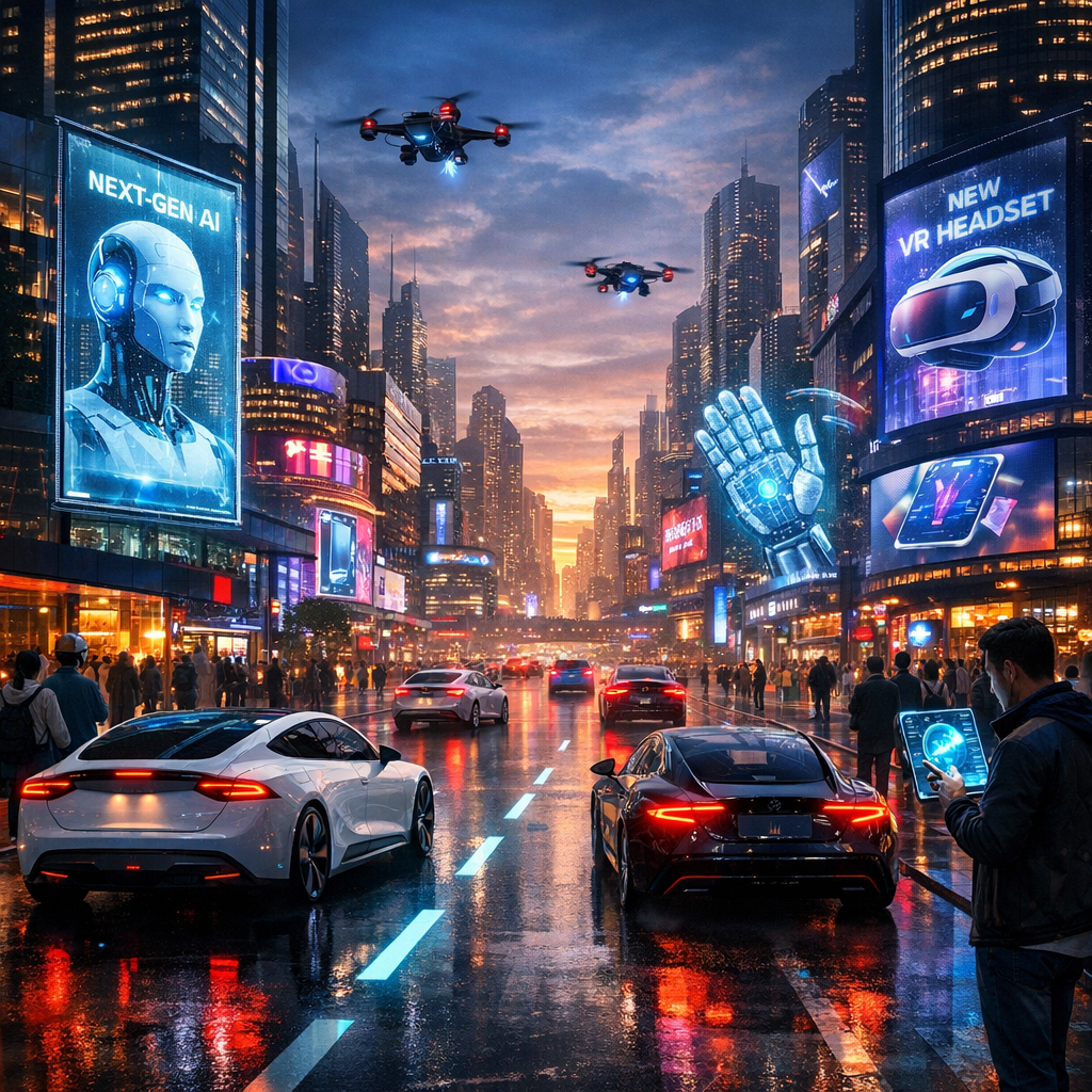 Revolutionary Changes in Tech and Automotive: Gadgets, AI, and EVs