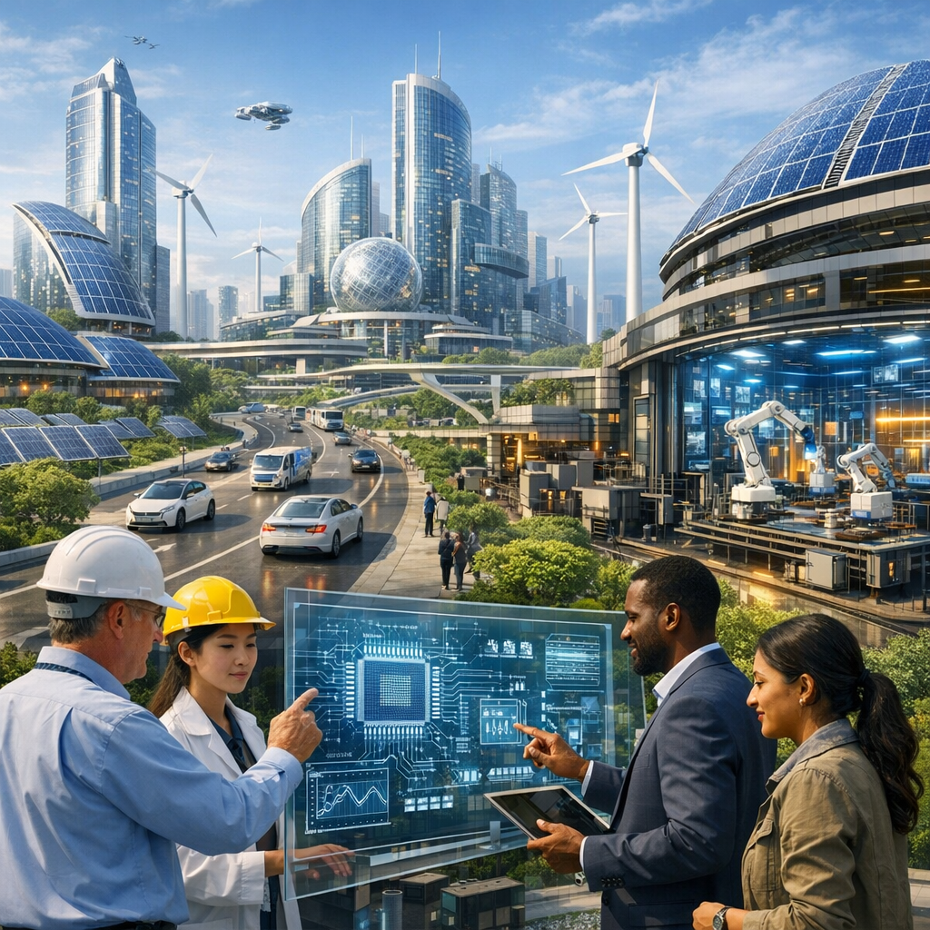 Managing the Rapid Expansion of AI, Innovative Energy Solutions, and Microchip Manufacturing